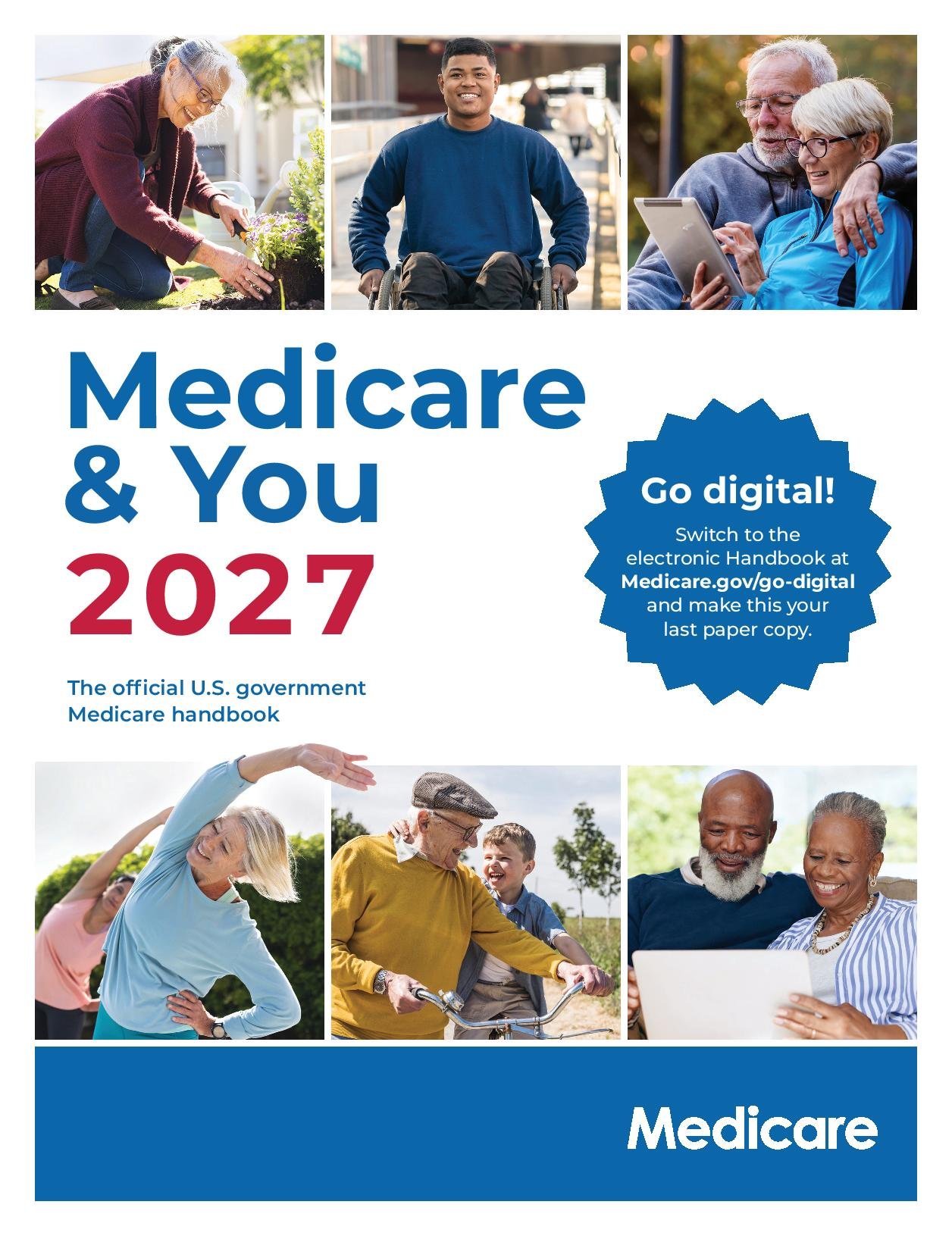 Cover of the official Medicare & You 2027 handbook